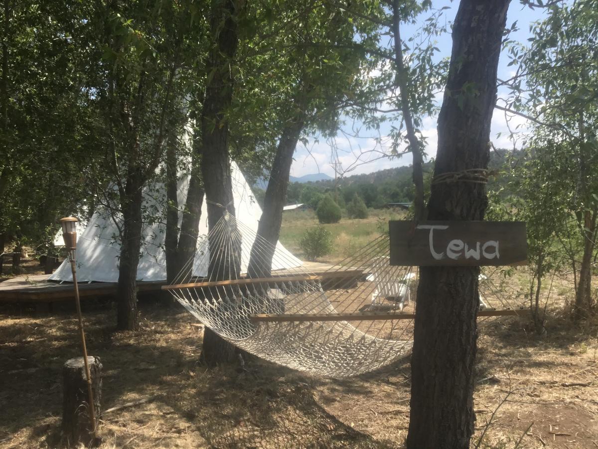 Taos Goji Farm & Eco-Lodge Retreat Arroyo Seco Buitenkant foto